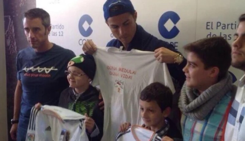 كريستيانو رونالدو يقود حملة لمساعدة الأطفال المرضى بسرطان الدم