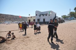 بالصور..الحماية المدنية لعين تيموشنت تنظم خرجة تحسيسية توعوية لفائدة المصطافين