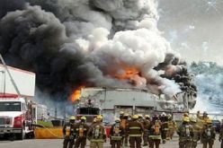 قتلى وجرحى بحريق مهول في أندونيسيا