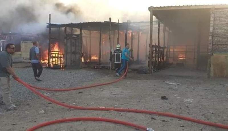 المسيلة: نشوب حريق داخل سوق الكدية المغلق منذ أشهر