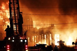 حريق يلتهم مستودعا عسكريا هنديا في بنجاب