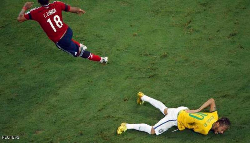 البرازيل ستفتقد جهود نيمار في المونديال