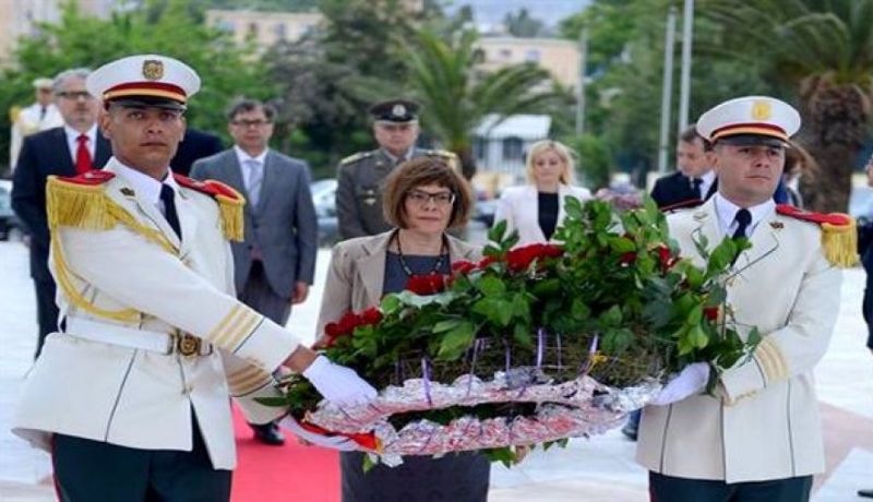 مايا غويكوفيتش تترحم على شهداء حرب التحرير بالعاصمة