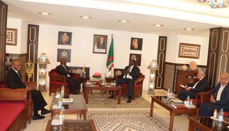 بالصور.. السفير الزيمبابوي يُؤدي زيارة وداع لوزير السّياحة