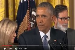 بالفيديو أوباما يبكي على الأطفال الذين قتلوا بسبب حوادث إطلاق النار