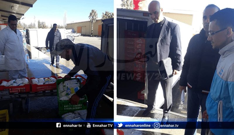 مديرية التجارة ترافق التجار من الملبنة الى نقاط توزيع بيع الحليب بتيارت