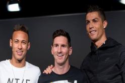 بالفيديو رونالدو مترجما لميسي ونيمار