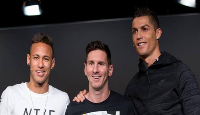 بالفيديو رونالدو مترجما لميسي ونيمار