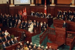 انسحاب وفد أمريكي من احتفال بمناسبة إقرار دستور تونس احتجاجا على اتهامات رئيس البرلمان الإيراني