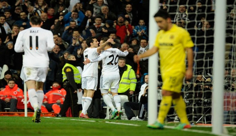 ريال مدريد يُغرق الغواصات الصفراء برباعية