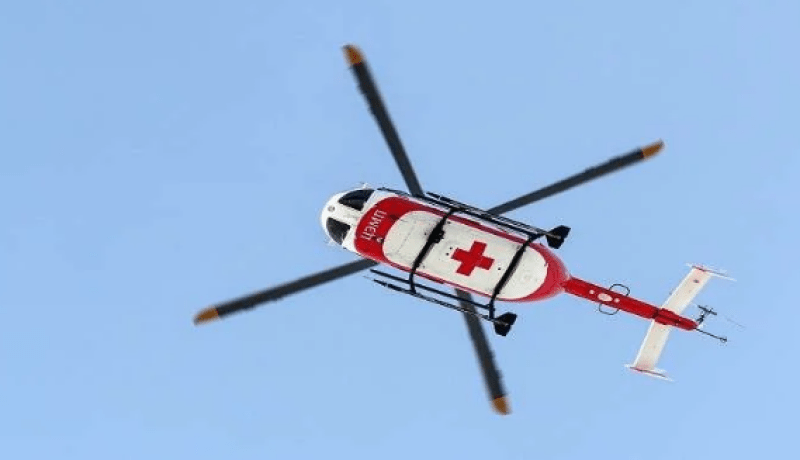 مقتل 3 أشخاص في تحطم مروحية طبية أمريكية