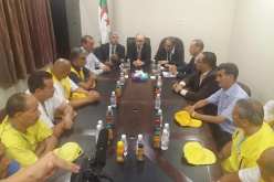 بالصور.. الوزير بلمهدي يصل للبقاع المقدسة ويقف على عمل البعثة الجزائرية