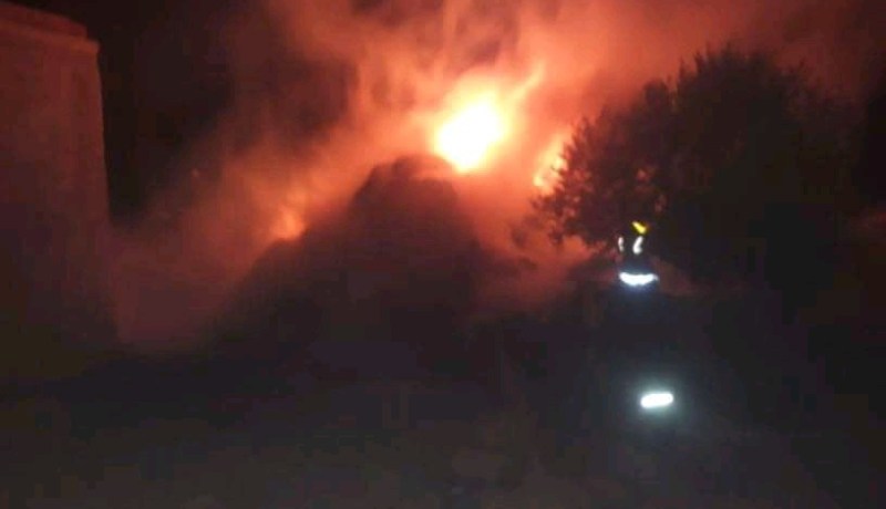 إندلاع حريق مهول بمستثمرة فلاحية بعين أمران بالشلف