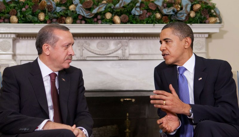 أوباما وأردوغان يبحثان الخطوات القادمة لمحاربة داعش