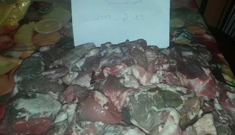 تسجيل 50 حالة تعفن واخضرار لحوم الأضاحي