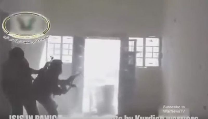 بالفيديو وقوع دواعش في مصيدة