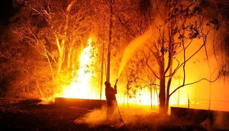 حرائق الغابات تلتهم عشرات المنازل في أستراليا
