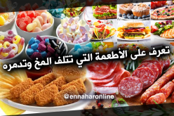 هل تعلم أنّ هناك أطعمة قد تتلف المخ وتدمره؟