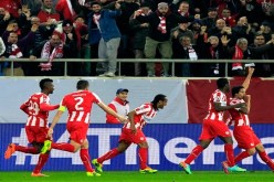 أولمبياكوس يضع قدما في ربع نهائي التشامبيونزليغ من بوابة مانشستر يونايتد