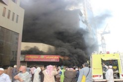 حريق بفندق حجاج في مكة بالسعودية يصيب يمنيين