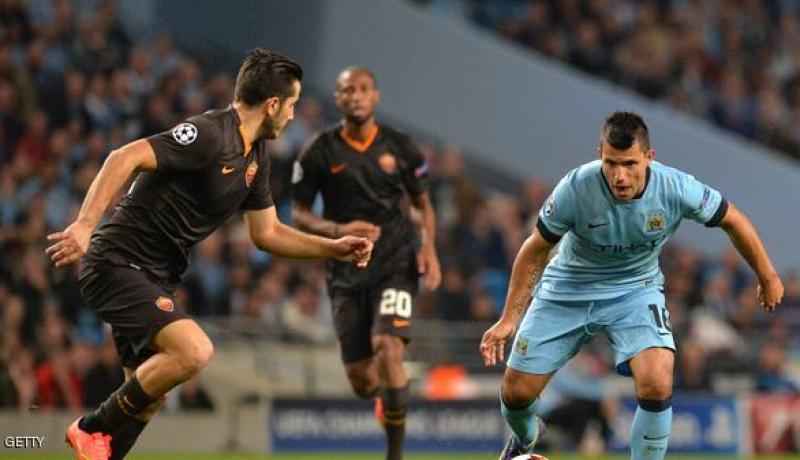 منح القائد ف توتي يمنح روما التعادل 1-1 مع مانشستر سيتي