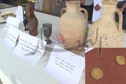 حجز تمثال وفانوسين بالكاليتوس في تبسة