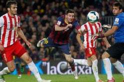 برشلونة يجهز على ضيفه ألميريا ويستعيد وصافة الليغا من اتلتيكو مدريد