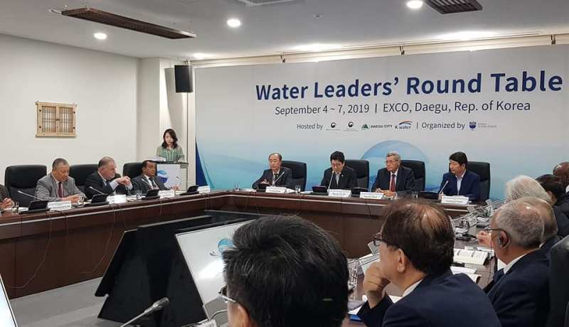 علي حمام يشارك في الأسبوع الدولي للمياه بمدينة دايغو بكوريا الجنوبية