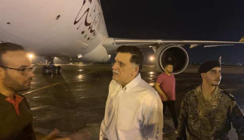 إصابة حاج إثر قصف قوات حفتر لمطار معيتيقة الليبي