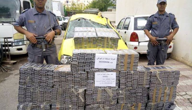 حجز 1800 خرطوشة سجائر أجنبية بأم البواقي