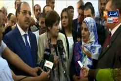 وزيرة التربية تشرف على انطلاق إمتحان البيام من الوادي