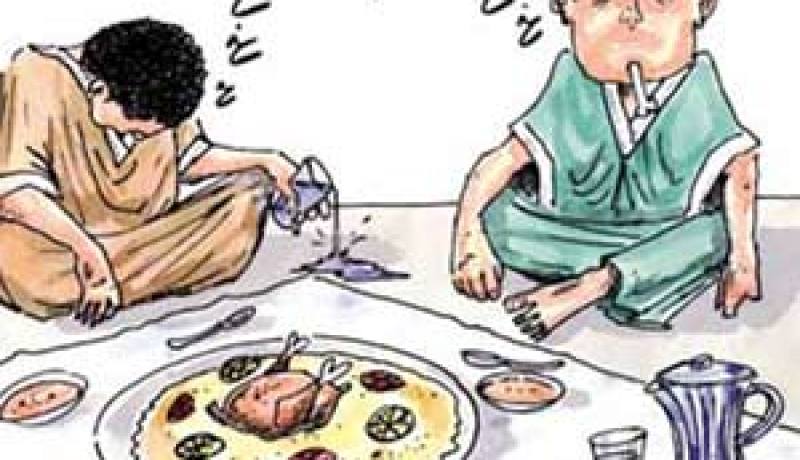 نوم طوال اليوم، إهمال الصلوات، سب وشتم وشجارات من العيار الثقيل
