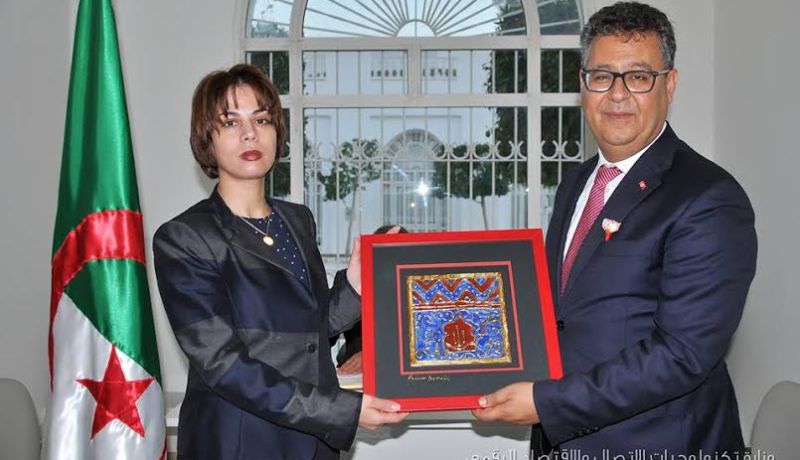 بالصور هدى فرعون بتونس لتعزيز التعاون في تكنولوجيات الإتصال والإعلام