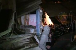 بالصور انهيار فضيع لبنايتين فوضويتين في تاغارا