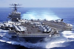 السفينة التي‮ ‬ألقت بن لادن بالبحر تحتضن مباراة سلة بحضور أوباما