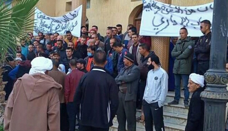 الشلف: المواطنون يحتجون للمطالبة بإلغاء قائمة المستفيدين من حصة 334 مسكن بالزبوجة