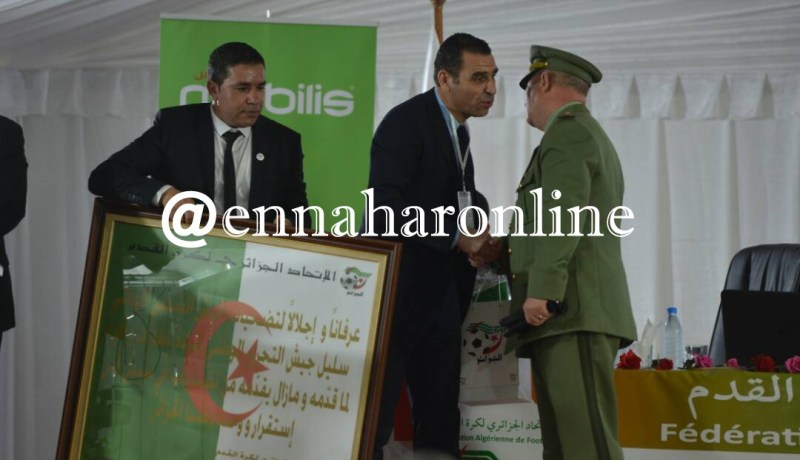 بالصور.. “الفاف” تكرم لالماس والجيش الوطني الشعبي وعمار راوي