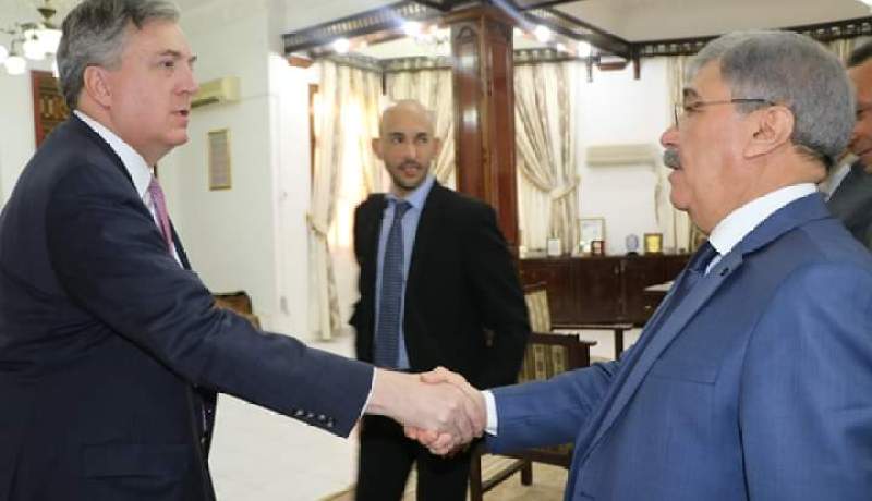 المشري يستقبل السفير الأمريكي في آخر نشاط له على رأس ولاية غرداية