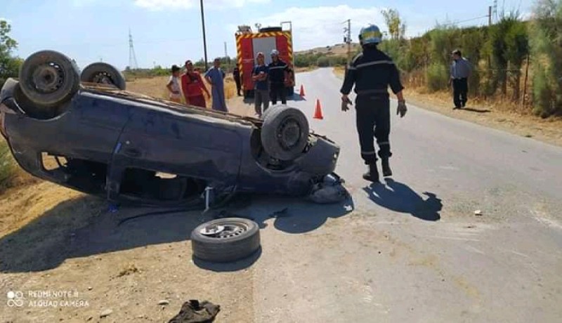 الشلف: 6 جرحى في حادثي مرور بأولاد فارس