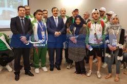 سفير الجزائر بالإمارات يترأس الوفد الرياضي الجزائري لذوي الإحتياجات الخاصة في إفتتاح الأولمبياد الخاص بأبوظبي