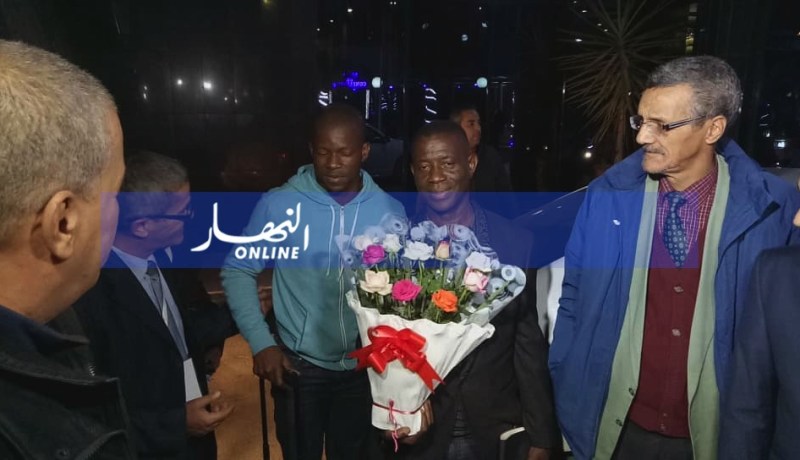 بالصور.. وصول وفد نادي “ليسكر” الليبيري لسيدي بلعباس