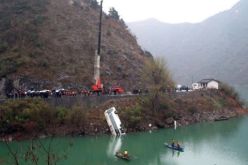 مصرع 11 طفلا في الصين إثر سقوط حافلتهم في بركة