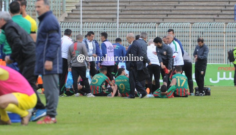 الوقت الرسمي ينتهي سلبيا في إنتظار الوقت الإضافي