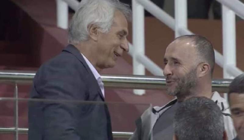 بالصور.. ملعب “بركان” يجمع بلماضي وحاليلوزيتش
