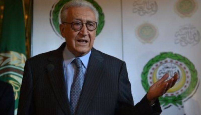 الرئيس بشار الاسد يستقبل المبعوث الخاص الأممي الأخضر الابراهيمي