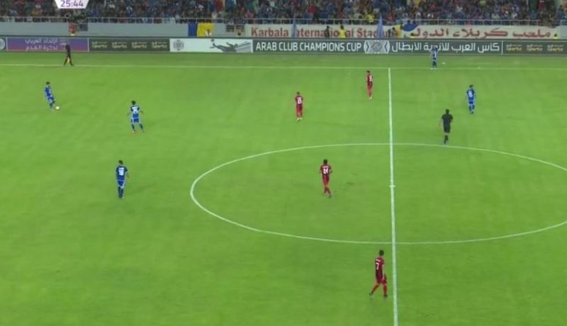 الشوط الأول.. نتيجة سلبية بين إتحاد العاصمة والقوة الجوية العراقي