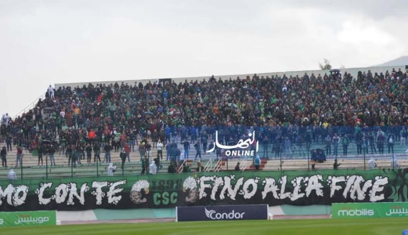 بالصور ..إقبال جماهيري كبير للسنافر والعقارب بملعب التشاكر