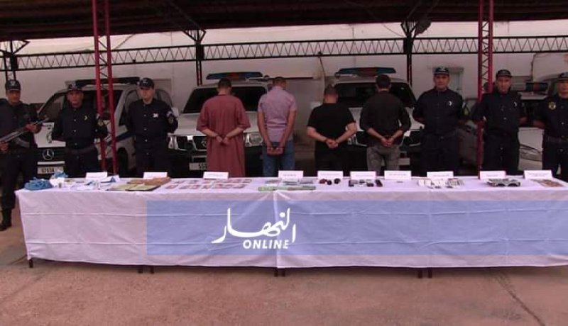 بالفيديو..شرطة العاصمة تطيح بشبكة إجرامية مختصة في ترويج المخدرات