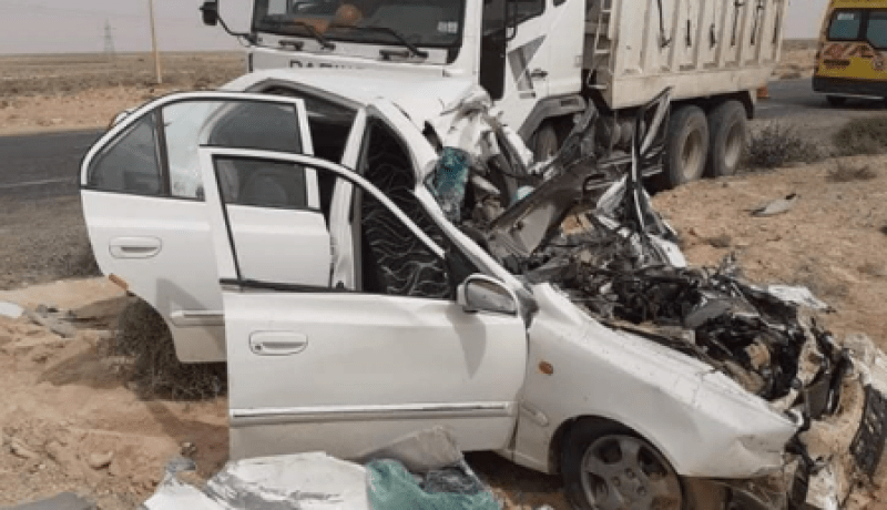 الوادي: قتيل في إصطدام بين سيارة وشاحنة