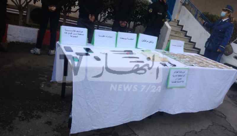 تقديم المتورطين في قضية سرقة 70 مليون أمام وكيل جمهورية محكمة حسين داي